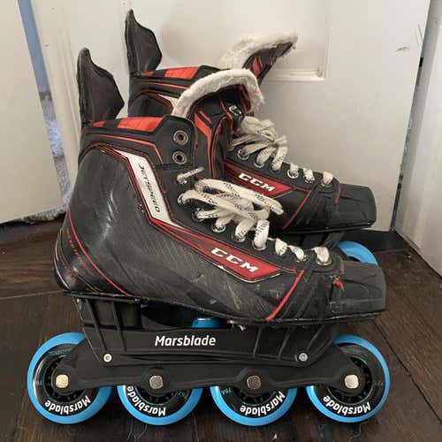 Senior CCM Jetspeed Regular Width Size 9.5 Inline Skates