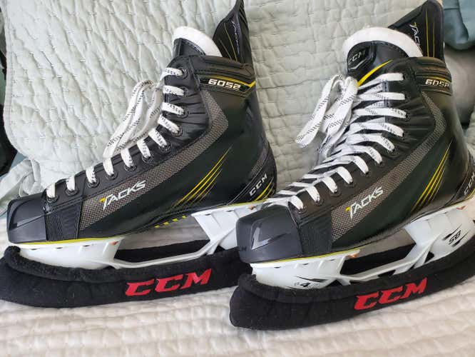 Senior Used CCM Tacks 6052 Hockey Skates Regular Width Size 8