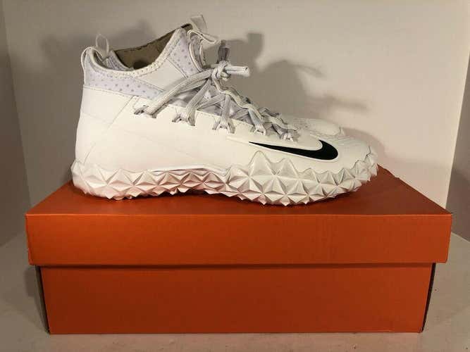 Nike Alpha Huarache 6 Elite Turf Football  LAX Shoes 923426-107 Mens Size 9