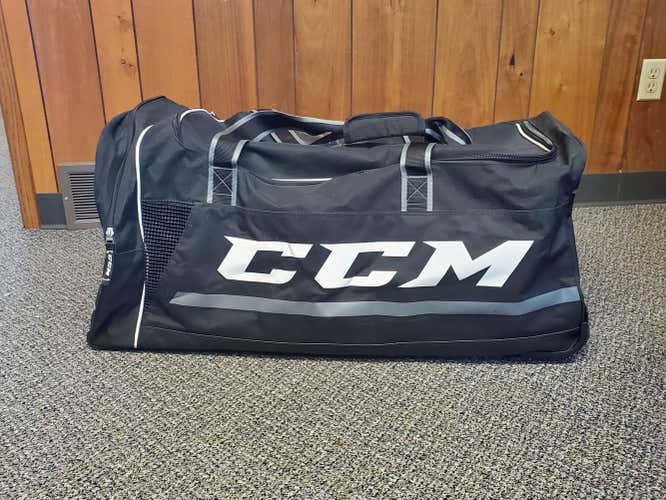 Used CCM wheeled hockey bag