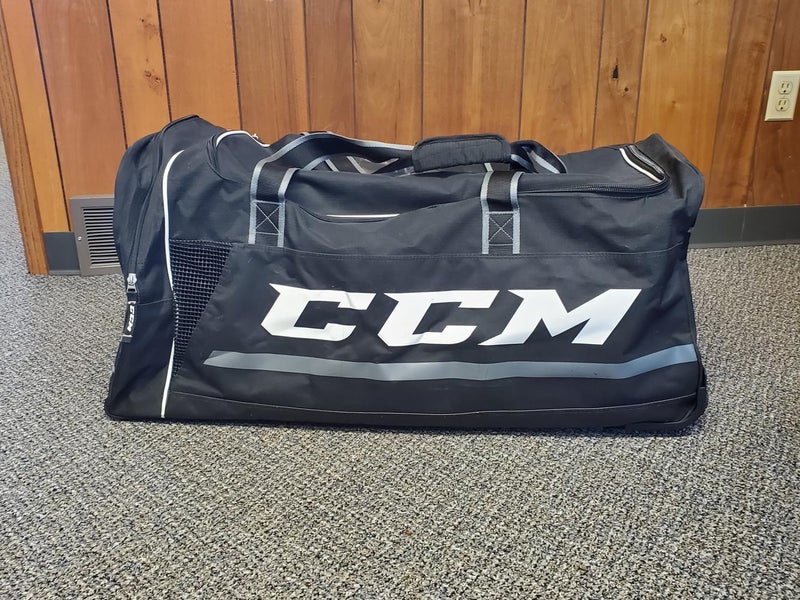 Used CCM wheeled hockey bag