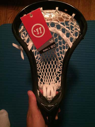 New Attack & Midfield Warrior Strung Rabil 2X Head