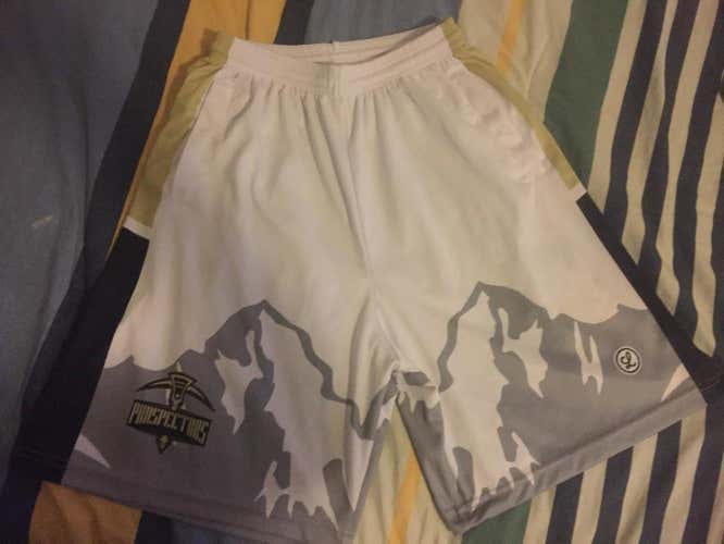 White New Adult Men's Large Other Shorts