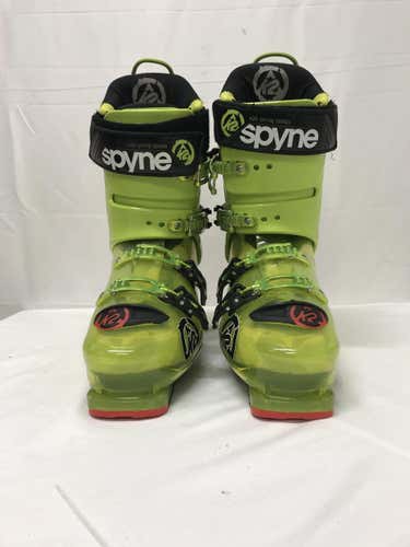 Used K2 Spyne 110 29 Mp - M11 - W12 Downhill Ski Mens Boots