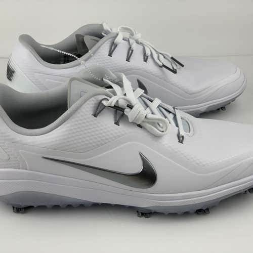 NEW Nike React Vapor 2 Golf Shoes White Cool Grey Mens