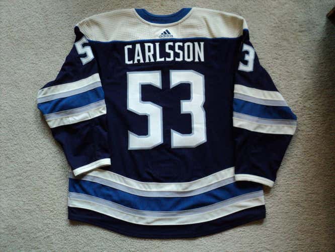 Columbus Blue Jackets Gabriel Carlsson GI Third Jersey