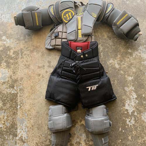 Warrior Ritual Goalie Chest Protector / SherWood T90 Pants / G2 PRO Knee Pad