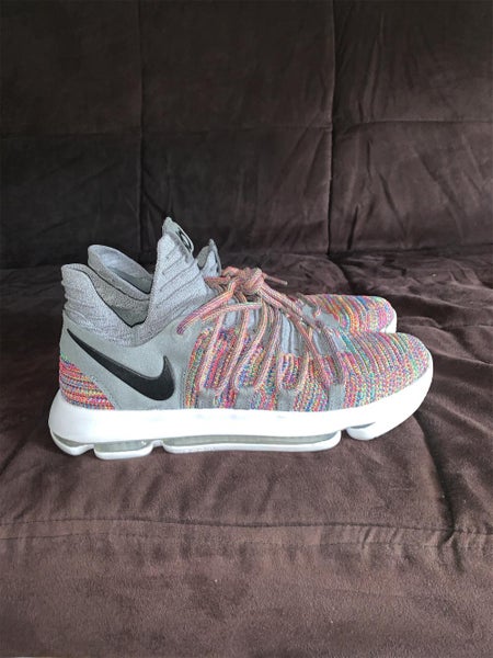 Gray Men's Size 9.0 KD 10s (Women's 10) Nike Shoes