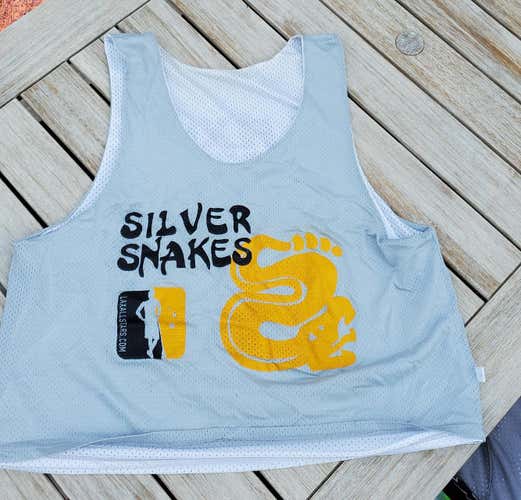 Men's Summer League Pinnie/Jersey: Silver Snakes