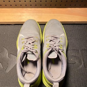 Gray Men's Size 9.0 (Women's 10) Nike Golf Shoes