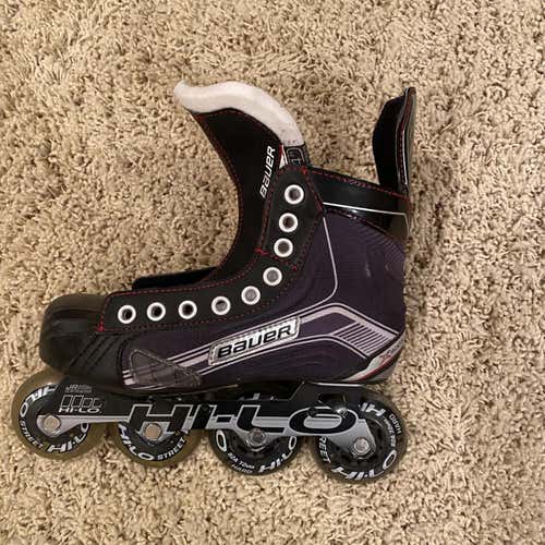 Junior Bauer Regular Width Size 5 Inline Skates Barely Used