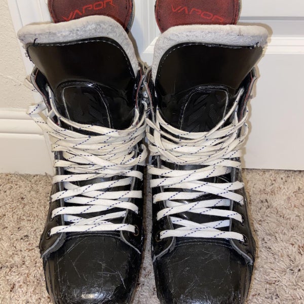 Used Bauer Vapor 1X Regular Width Pro Stock Size 8 Hockey Skates