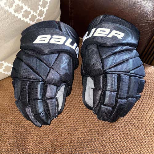 Black New Bauer Vapor X900 Lite 14"  Gloves