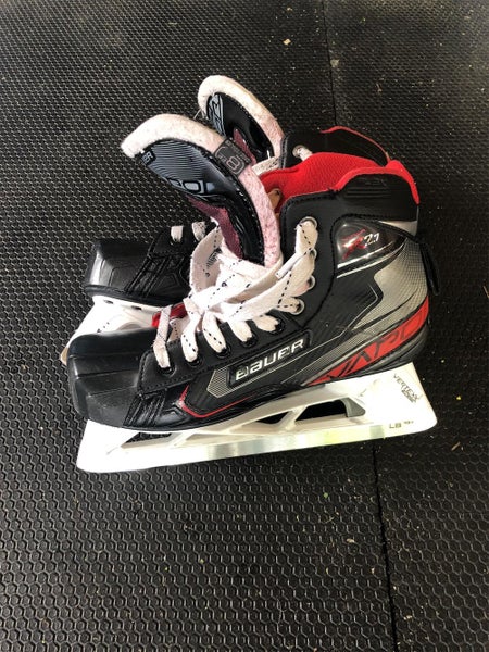 Used Bauer Vapor x2.7 Extra Wide Width Size 8 Goalie Skates