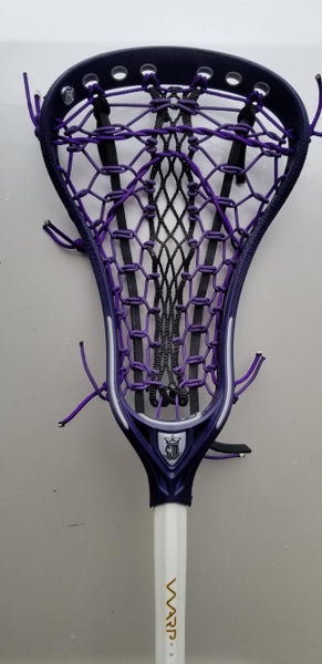 Brine Dynasty Warp Pro stick with Mantra 4 head. Strung by lax.com with ECD Venom runner