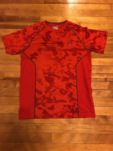Orange Men's Large Under Armour Shirt