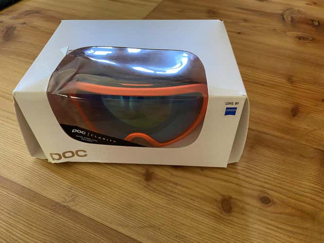 Orange New POC Fovea Ski Goggles