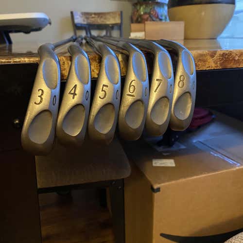 Tommy Armour Ti100 Stiff Flex Graphite Shaft Iron Set