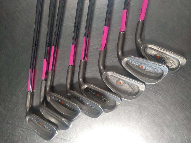 Used Ping Eye 2 3i-pw Steel Regular Golf Iron Or Hybrid Sets