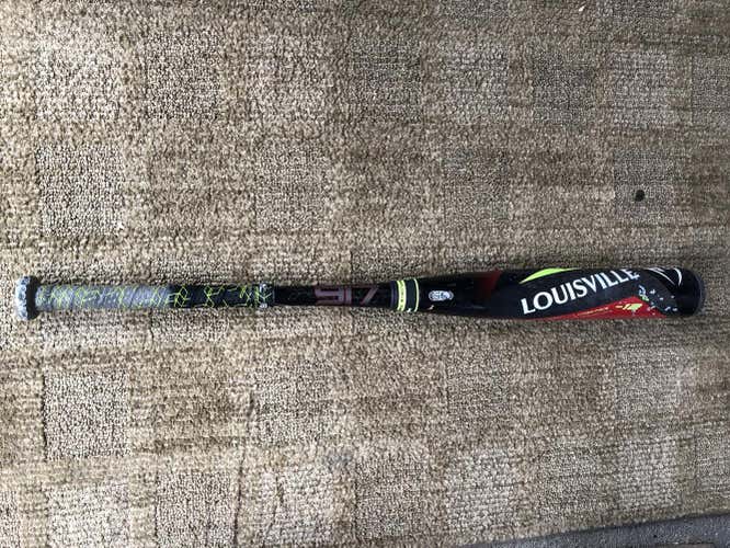 Used Kid Pitch (9YO-13YO) USSSA Certified Louisville Slugger Composite Prime 917 Bat (-12) 16 oz 28"