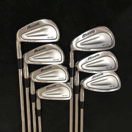 Used Left Hand MP 60 Stiff Flex Steel Shaft Iron Set