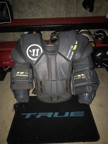 Used Large Warrior Ritual G2 Pro Goalie Chest Protector