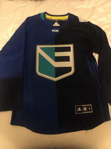 Team Europe World Cup Of Hockey Adult Medium Adidas Jersey