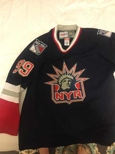 Wayne Gretzky CCM New York Rangers Lady Liberty Jersey