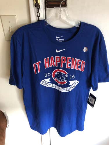 Chicago Cubs Nike Men’s World Series Tee Large