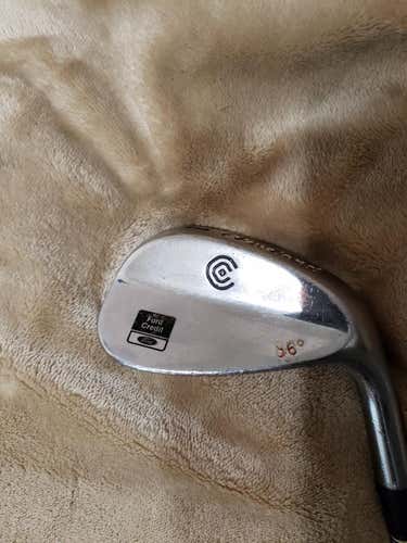Used Men's Cleveland Right Handed tour action Wedge Wedge Flex 56 Degree Steel Shaft