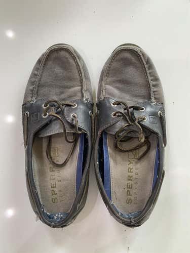 Men’s Sperry Authentic Boat Shoe Black/Gray Size 11