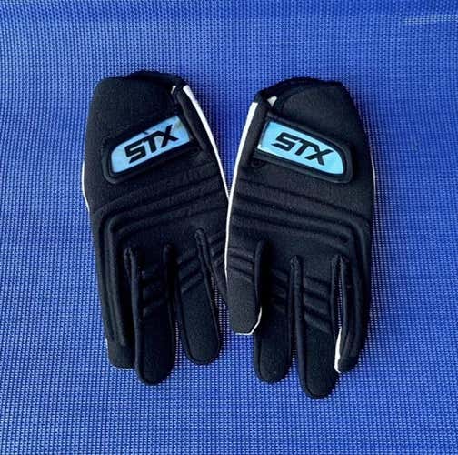 Women’s Lacrosse STX Gloves- Light Blue And Purple Reversible