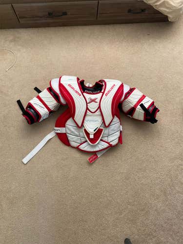 Used Large Bauer Vapor 1X Goalie Chest and Arm Protector Goalie Chest Protector
