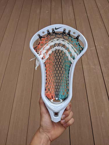 New Nike CEO, Cheap Shipping! Lacrosse head strung Mesh Dynasty force hexagon fogo foso