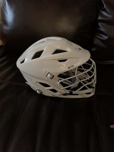 White Used Warrior Burn Helmet