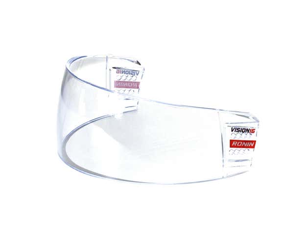 2-PACK Ronin X3-PRO (1 CLEAR / 1 TINTED)  Hockey Visor (STRAIGHT-CUT)