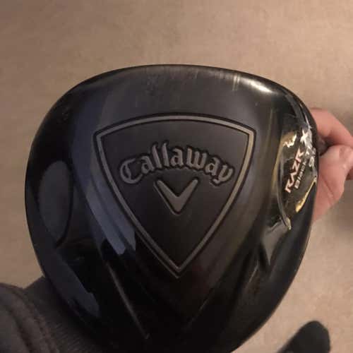 Used Right Handed Razr X Black Ti Stiff Flex 9.5 Loft Driver