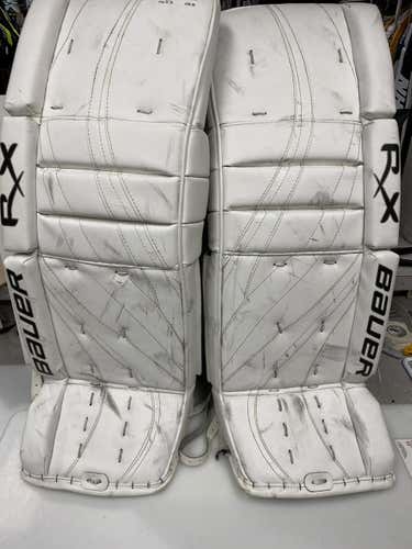Used Bauer Rx8 33" Plus 1" Ice Hockey Goalie Leg Pads