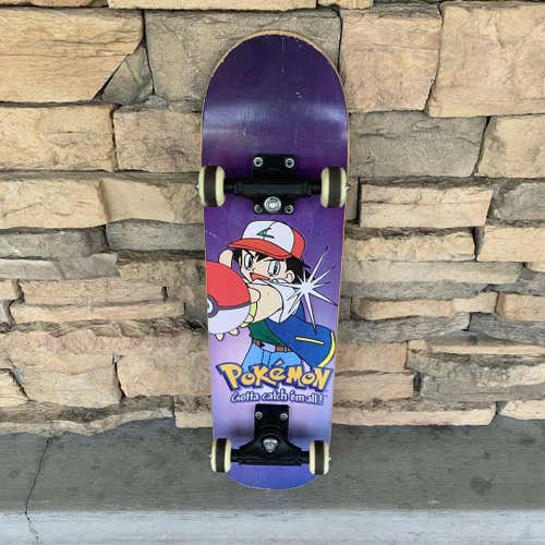 Used Pokémon Gotta Catch Em All 7 3 4" Skateboard