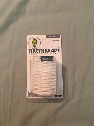 New Firethreads  White Firemesh