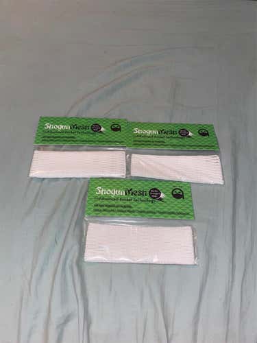 Lot Of 3 New White Ninjalax Shogun Mesh