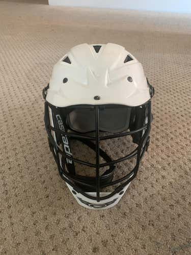 White Used Player's Cascade CPV-R Helmet