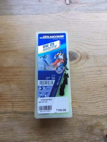 Holmenkol Wax GW25  High Flouro Additive