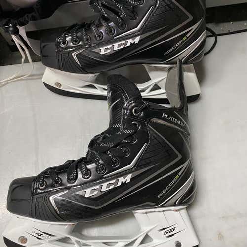 Used CCM RibCor Platinum Regular Width Size 7.5 Hockey Skates