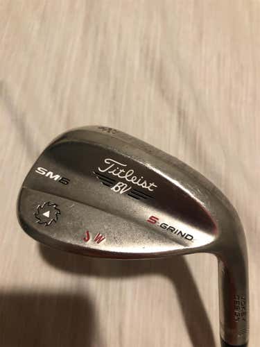 Used Right Handed sm6 Stiff Flex Graphite/Steel Shaft Wedge