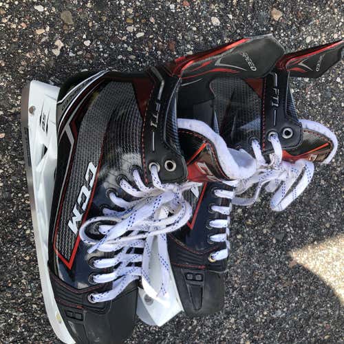 Used CCM JetSpeed FT1 Regular Width Pro Stock Size 9 Hockey Skates