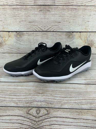 Nike React Vapor 2 Mens Golf Shoe Size 10 Black-Metallic White BV1135 001 NEW