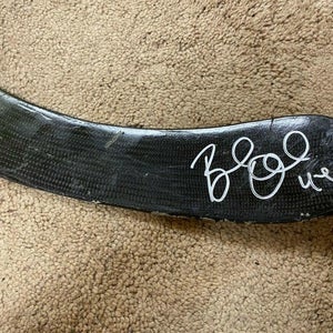 BROOKS ORPIK 05'06 Signed Pittsburgh Penguins Game Used Hockey Stick NHL COA