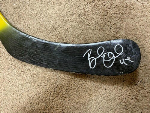 BROOKS ORPIK 05'06 Signed Pittsburgh Penguins Game Used Hockey Stick NHL COA