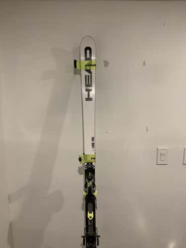 Used 2020 HEAD Racing World Cup Rebels i.GS RD Skis With Bindings Max Din 16
